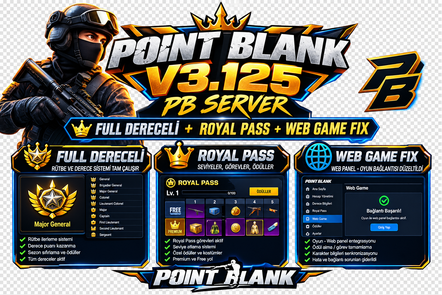 Point Blank V3.125 full Fix SATILIR
